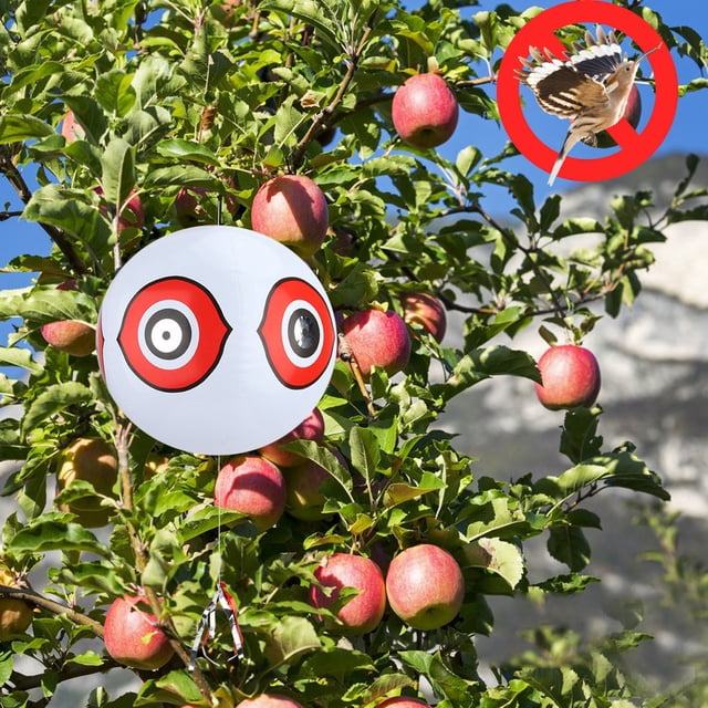 Repelente de pájaros para asustar, globo inflable para asustar pájaros, ojos de depredador, innovación moderna