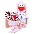 thumbnail image 3 of Muñeco de peluche de Lilo Stitch de dibujos animados, caja de regalo con ramo de rosas, muñeco de Disney, Mickey, Minnie Mouse, Pato Donald, Margarita, regalo de cumpleaños, 3 of 4
