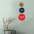 thumbnail image 5 of Circle Please Flush Toilet Paper Only Sign (Red) - Large, 5 of 5