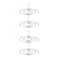 thumbnail image 2 of Becaristey 2pack/lot Space-Saving Drying Rack Easily Dry Clothes With Convenient Hanger System Wide Application 2Set, 2 of 6