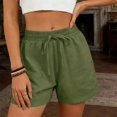 thumbnail image 6 of Women's Casual Summer Elastic Waist Comfy Shorts with Pockets, 6 of 7