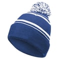 thumbnail image 2 of Holloway Sportswear OS Homecoming Beanie Royal/White 223860, 2 of 2