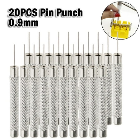 

20Pcs Watch Band Strap Bracelet Pin Remover Repair Tool Pin Punch Watch Punches