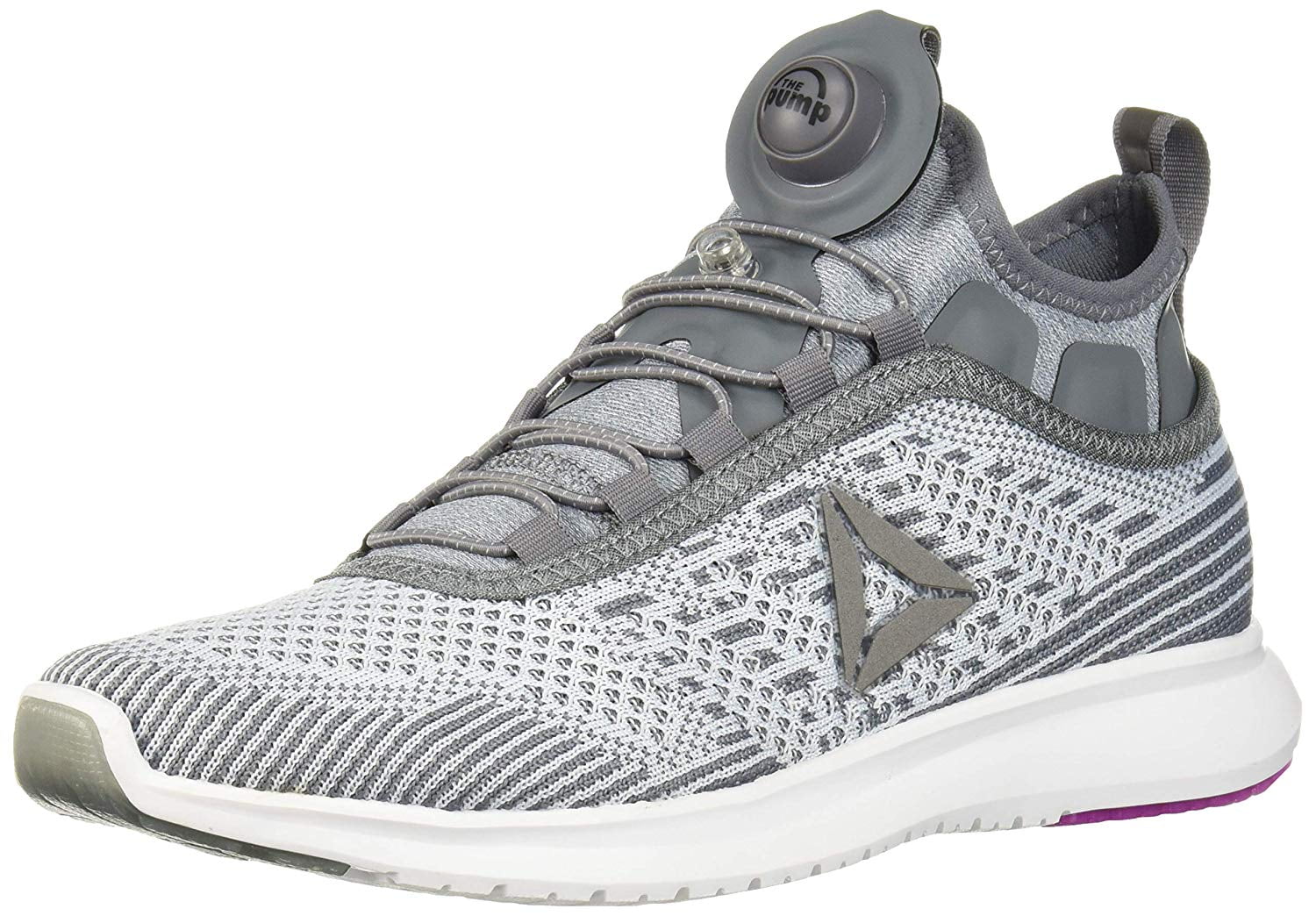 reebok pump womens grey