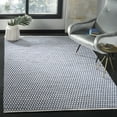 thumbnail image 2 of SAFAVIEH Montauk Crystal Geometric Cotton Area Rug, Navy/Ivory, 3' x 5', 2 of 8