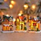 thumbnail image 3 of AlliLit-Luz LED de noche para decoración del hogar, adornos de Navidad, Castillo luminoso, casa de nieve, Año Nuevo, 2024, 3 of 4