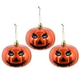 thumbnail image 3 of 3x Decoraciones de Calabaza Colgantes perfecl Halloween Naranja nacarado 8 x 8 x 5,5 cm, 3 of 8