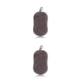 thumbnail image 4 of jesticaly Kitchen Scouring Pad Microfiber Cleaning Scrubber Bathroom Reusable Clean Sponge Hanging Absorbent Washing Scourer Gray 2Set, 4 of 6