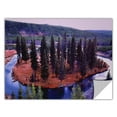 thumbnail image 2 of Dean Uhlinger "Dusk Meander Yellowstone" Removable Wall Art, 2 of 2