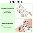 thumbnail image 6 of Pioneer Flower Floral Print Pattern Dish Drying Mat for Kitchen 1 Pack, Ultra Absorbent Microfiber Dishes Drainer Mats,16"x18", 6 of 6