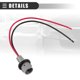thumbnail image 3 of Unique Bargains 1 Set Side Marker Lamp Light Bulb Socket Wire Harness for Mercedes-Benz C250 2012-2015 No.A0005400966, 3 of 7