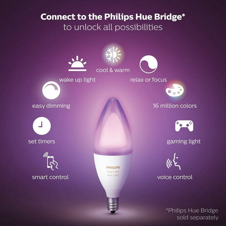 Philips hue e14 • Compare (2 products) see prices »