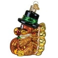 thumbnail image 2 of Old World Christmas Blown Glass Ornament for Christmas Tree, Pilgrim Turkey, 2 of 6