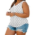 thumbnail image 5 of yillto Plus Size Tank Tops for Womens Baggy Basic Sleeveless Shirts Round Neck Casual Flowy Tees S-5XL, 5 of 7