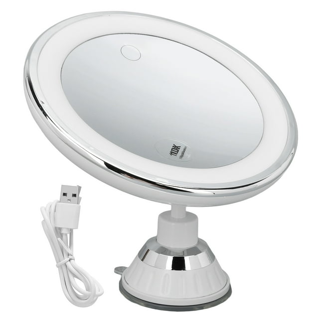 Cosmetic Mirror,Suction Cup Makeup Mirror Suction Cup Makeup Mirror Makeup Mirrorwith Lights Smart Functionality