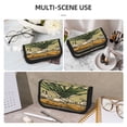thumbnail image 5 of Bingfone Vintage Garlic Bread Illustration Print Pencil Case Large Capacity Pencil Pouch Pen Bag Office Stationery Organizer Multifunctional Pencil Bag for Women & Men, 5 of 6