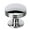 Polished Nickel, variant on Alno A930-18-PN 1-1/8" Cabinet Knob Polished Nickel