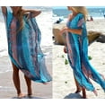 thumbnail image 2 of Vestido de Playa para Mujer Sunnimix Kaftan Gasa Talla única, 2 of 8