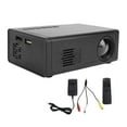 thumbnail image 2 of Projecteur Portable, Résolution 200LM 1080P, Ratio d'Aspect 4:3, Distance de Projection 60 Pouces, Haut-Parleur Intégré, Interface Multimédia USB, HD pour Téléphone Intelligent Tablette Ordinateur Portable, 2 of 7