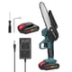 thumbnail image 2 of Motosierra 21V 6 Pulgadas Sierras De Poda Eléctricas Portátiles Recargable Pequeña Motosierra Para Dividir Madera Herramienta De Carpintería Con Una Sola Mano Para Jardín, 2 of 7