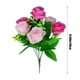 thumbnail image 3 of Ramo de Rosas Artificiales para El Día de La Madre, Gran Ramo de 6 Cabezas, Adorno para Mesa de Comedor y Sala de Estar., 3 of 6