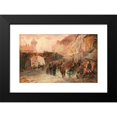 thumbnail image 2 of Emil Barbarini 24x17 Black Modern Framed Museum Art Print Titled - At Christmas Time, 2 of 5
