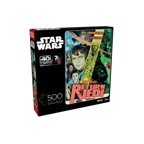 Buffalo Games 500-Piece Star Wars The Final Confrontation Interlocking Jigsaw Puzzle