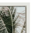 thumbnail image 3 of Kate and Laurel Sylvie Palm Trees Framed Canvas Wall Art by Alicia Abla, 23x33 White, Decorative Tropical Art for Wall, 3 of 8