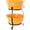 Saffron, variant on Enameled Galvanized Steel Double Beverage Tub with Iron Stand, Glazed Caramel