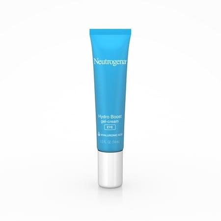 Oil Free Massage Cream - Neutrogena Hydro Boost Hyaluronic Acid Gel Eye Cream, 0.5 fl. oz