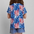 thumbnail image 5 of MKOSPLRT 4th of July Shirts for Kids 3-14 Years Cute American Flag Print Tees Short Sleeve Crew Neck American Flag Shirts 3-14 Years, 5 of 6