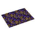 thumbnail image 2 of Kdxio Golden Snake And Purple Rose for Dish Drying Mat,24*18 inch Absorbent Dish Drainer Kitchen Counter,Large Size Dish Drying Pad for Countertops,Draining Racks, 2 of 9