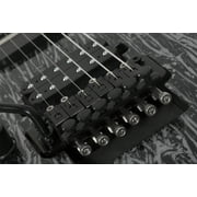 Schecter 1466 Left handed C-1 FR S Floyd Rose Electric Guitar, Ebony Board, Silver Mountain