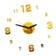thumbnail image 4 of Yuarrent 2020, diseño moderno, relojes de cuarzo apresurados, relojes de moda, pegatina de espejo, decoración para sala de estar diy, recién llegado, Decoración del hogar Oro Yuarrent HA3330-03B, 4 of 6