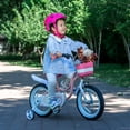 thumbnail image 4 of Royalbaby Little Swan Lake Blue 16 Girl's Bicycle With Training Wheels and Basket, 4 of 7