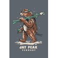 thumbnail image 1 of Jay Peak, Vermont, Ski Bear (36x54 Giclee Gallery Art Print, Vivid Textured Wall Decor), 1 of 3