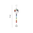 thumbnail image 3 of Colgante De Cristal Colgante De Cristal Colgante de cristal con cuentas de colores, árbol de la vida, gotas colgantes, carillón de viento, decoración (C), 3 of 4