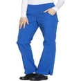 thumbnail image 4 of CHOK Workwear Originals Women‘s Scrubs Pant Mid Rise Straight Leg Pull-On Cargo WW210, 4 of 7