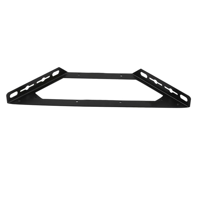 Xihbxyly Escuadra de Acero Inoxidable, Diseño Trapezoidal Multifuncional, Gran Capacidad de Carga, Fácil Instalación, Material Duradero, para Montaje En Muebles, Soporte para Estantes y Mesas, 1 Piez