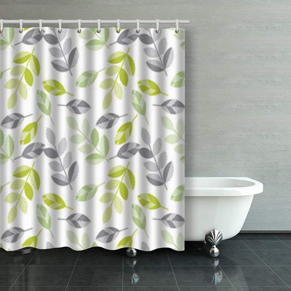 BPBOP Spring Floral Seamless Pattern Leaves Abstract Leaf Shower