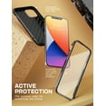 thumbnail image 3 of SUPCASE Unicorn Beetle Royal Series Case Designed for iPhone 12 / iPhone 12 Pro (2020 Release) 6.1 Inch, Built-in Screen Protector Full-Body Rugged Case (Brown), 3 of 8