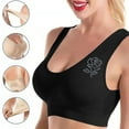 thumbnail image 4 of Lusakoc Sports Bras for Women Large Printed Seamless Wirefree Breathable Yoga Bra with Removable Pads, Size S-5XL, 4 of 4