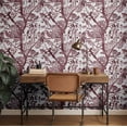 thumbnail image 3 of S4Sassy Self Adhesive Wallpaper, Tree & Bird Wallpaper, Brown Removable Diy Vinyl Wall Covering, Peel And Stick Contact Paper For Entryway Accent Wall, Easy Home Decor Solution (25"X 360"), 3 of 6