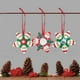 thumbnail image 4 of De 4 Uds., Cubierta Facial De Buena Suerte, Adorno Navideño De Cuarentena Para Decoración De Árbol De Navidad Vogacara HA041440-03, 4 of 6