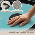 thumbnail image 6 of ODIKA 5'x7' Washable Area Rug Record Vinyl Dj Mixer Blueprint Decks Retro Equalizer Bars Player for Guest Room, Lounge, Apartment, Non-Slip Low Profile, Stain Resistant, 6 of 7