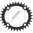 thumbnail image 2 of Bike Freewheel Mountain Bike Chain Guide Bicycle Elliptical Sprocket Flywheel Sprockets Parts for Bicycle Modification, Chain Pitch, Fixed Gear Bike, 2 of 7