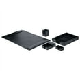 thumbnail image 6 of Black Bonded Leather 5-Piece Desk Set, 6 of 7