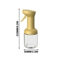 thumbnail image 3 of Kitchen Glass Oil Spray Bottle - Food-Grade, Non-Hanging, Oil Atomizer for Even Distribution, Ideal for Cooking, Baking, and Grilling, Durable, Easy to Clean, Eco-Friendly and Convenient, 3 of 5