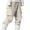Beige-C, variant on Womens Mens Baggy Ski Insulated Pants Waterproof Cargo Snow Pants Snowboard Outdoor Hiking Pants for Winter Sports XL Pink