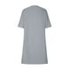 thumbnail image 4 of Puntoco Vestido Casual Suelto De Moda Para Mujer Vestido Recto De Color Sólido Con Bolsillo Y Cuello Redondo Vestido De Longitud Media Vestido De Cuello Redondo De Manga Corta Gris M, 4 of 5